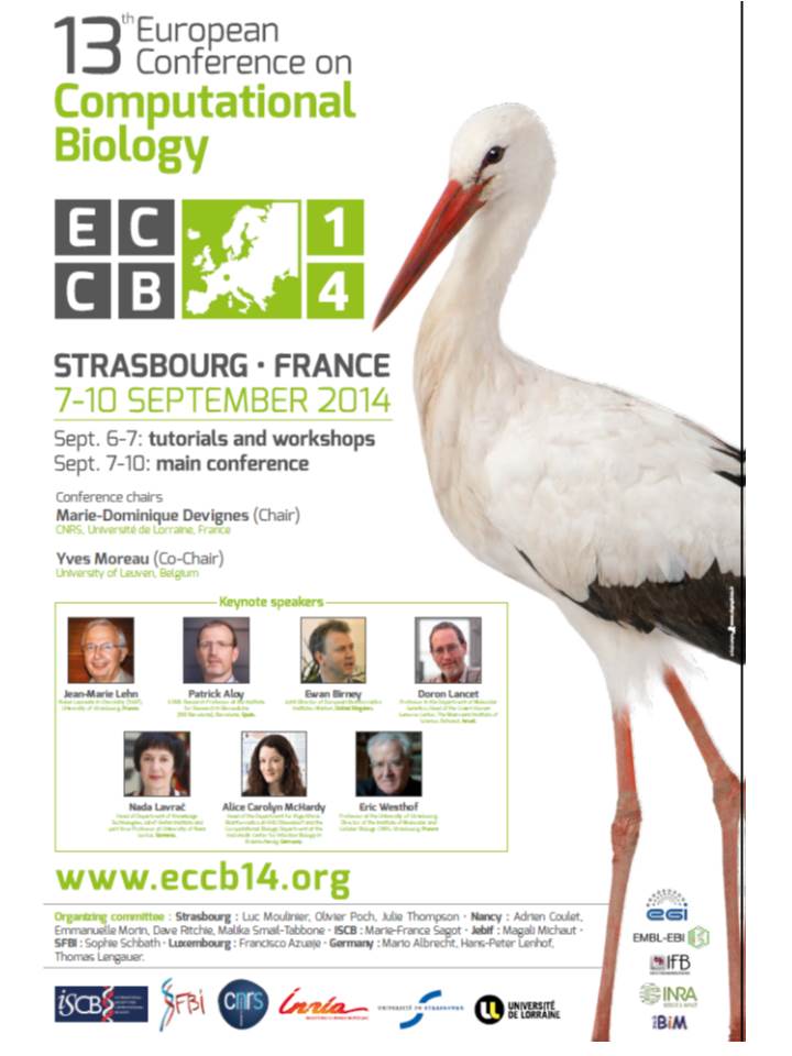 final advert poster for ECCB 2014